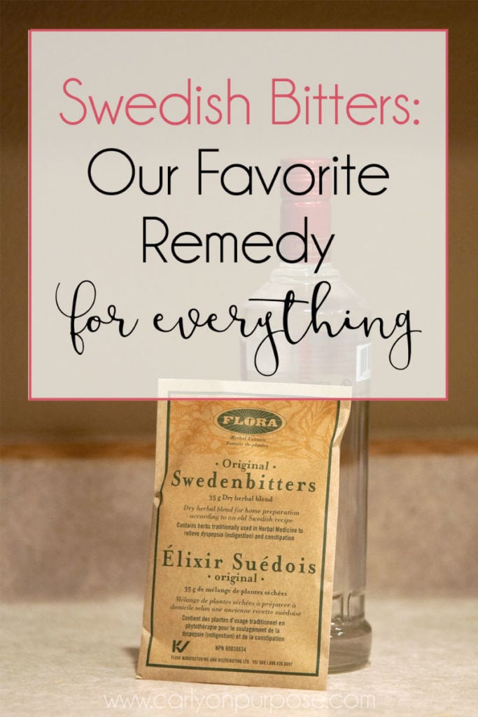 Swedish Bitters Our Favorite Remedy for Everything Mommy on Purpose