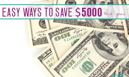 7 Ways We Save Over $5000 / Year