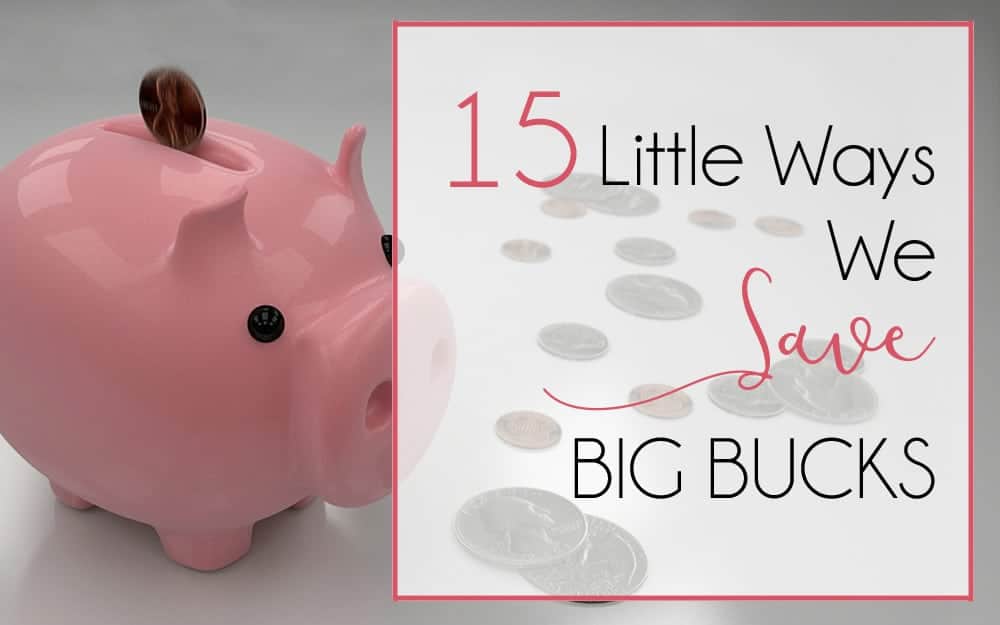 15 Simple Ways to Spend Less Money
