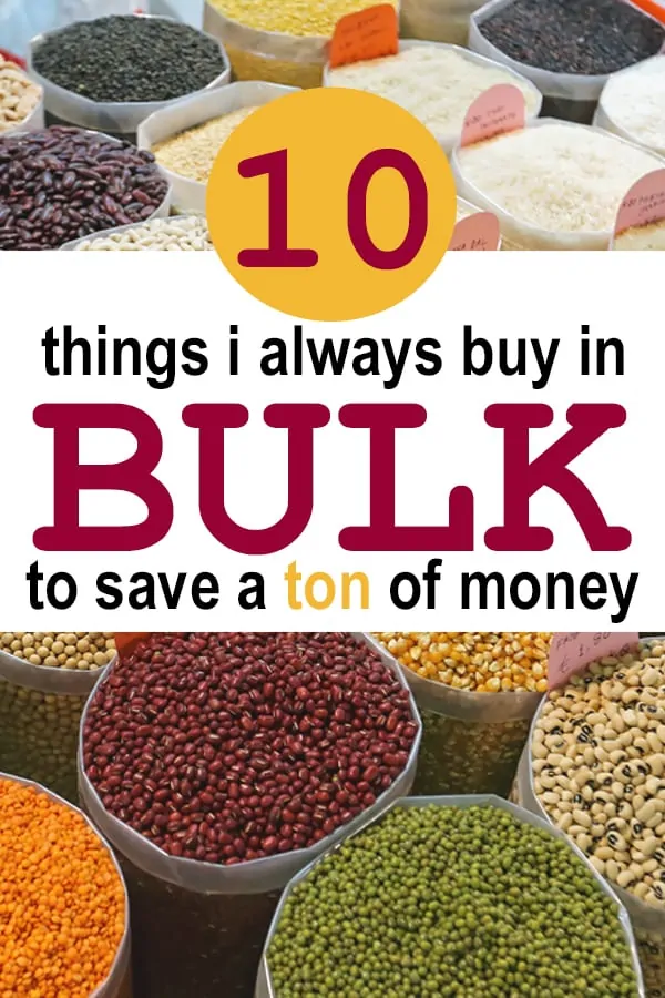 10 Items You Should Always Buy in Bulk