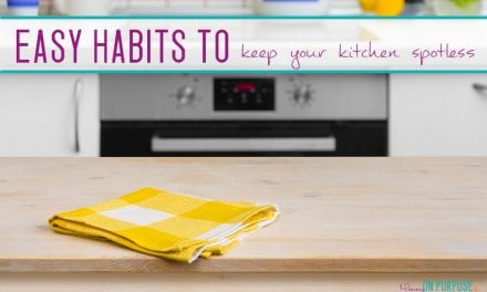 Habits to Keep Your Kitchen Spotless