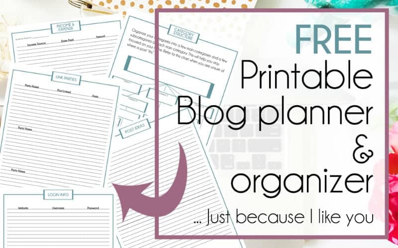 You Need A Blog Organization Binder