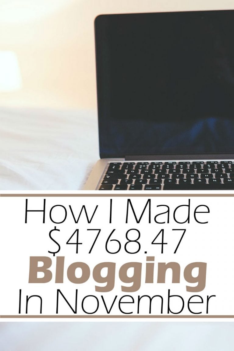 Blog Income & Traffic Report: November 2016 - Mommy on Purpose