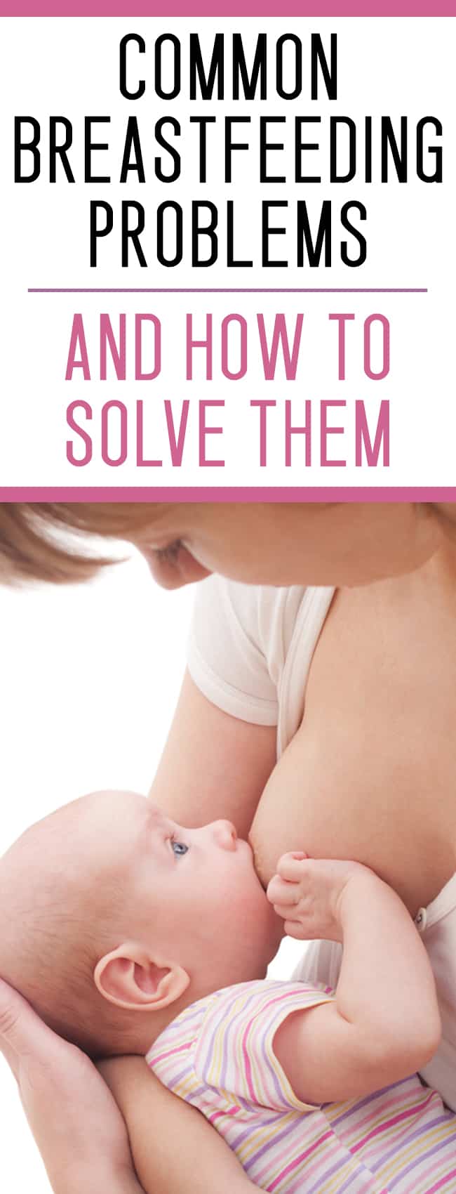 Breastfeeding is hard! If you are struggling, with it you're not alone :) I have personally dealt with SEVEN of these 9 common breastfeeding problems. Help for breastfeeding mammas here!