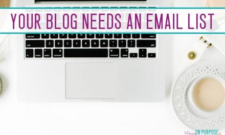 My Biggest Blogging Mistake: Not Growing an Email List