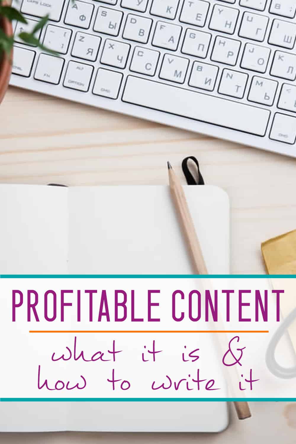 trying to make money blogging? You NEED to be writing profitable content!