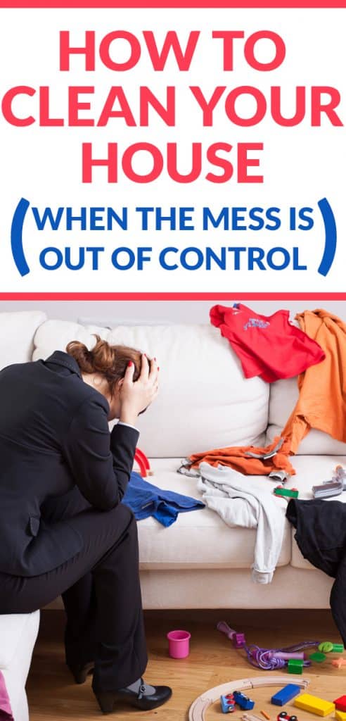 How To Clean Your House When You Feel Paralyzed By The Mess How To Clean Your House
