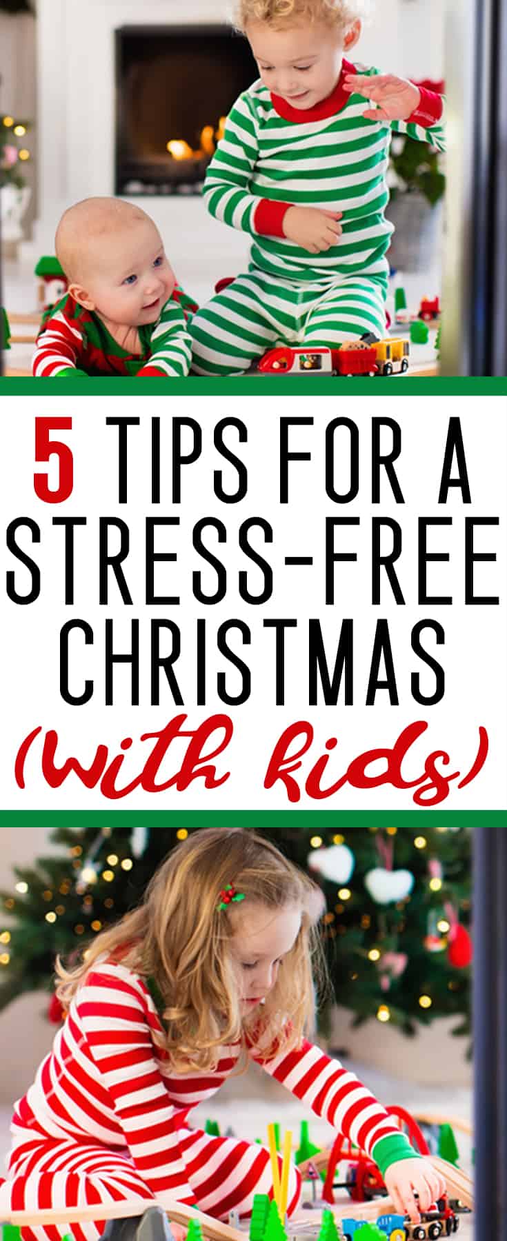 Christmas with kids can be stressful - great tips to enjoy the holidays