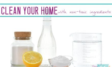 Non toxic Household Cleaners: 6 ingredients to clean your home naturally
