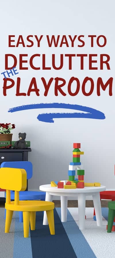 Declutter the playroom BEFORE the holidays!