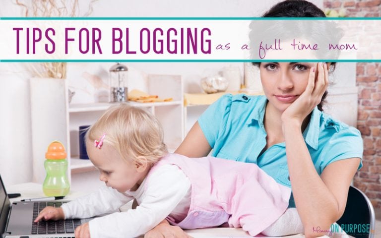 How to run a profitable blog as a stay at home mom