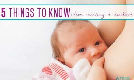The First Week Nursing a Newborn