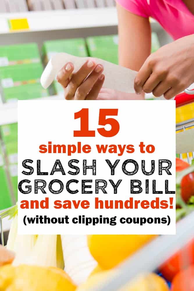 Save money on groceries with these frugal shopping tips!