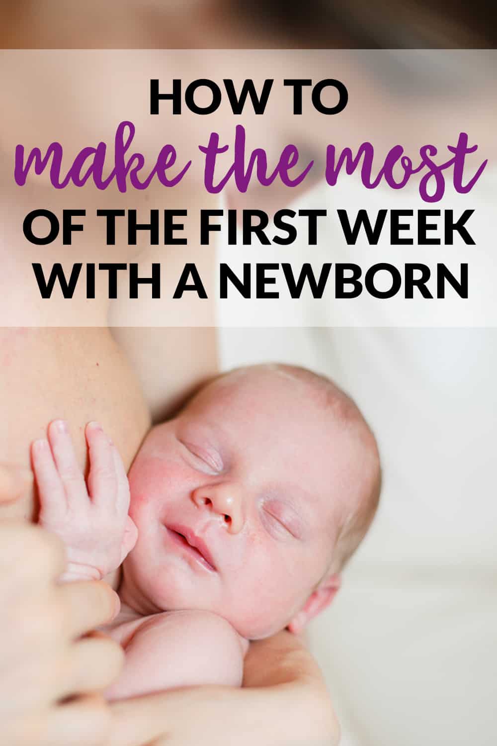 Bringing Baby Home – Enjoying the First Week With a Newborn