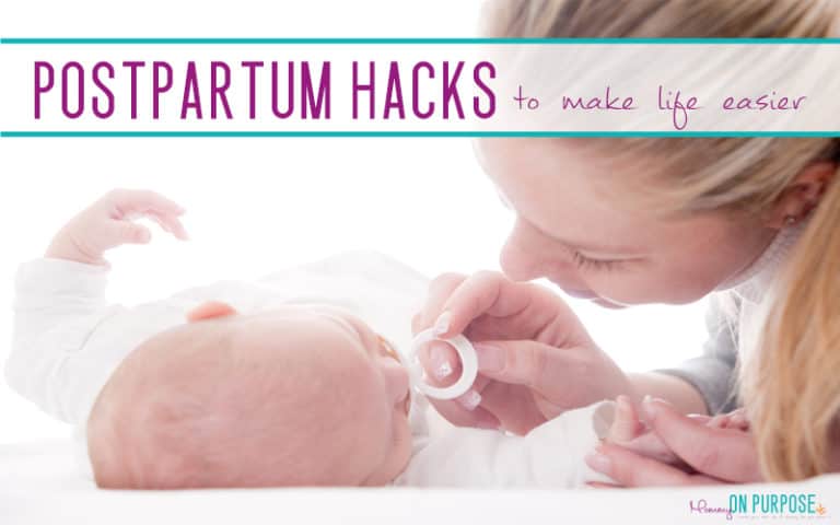 Postpartum Hacks to Make Postpartum Recovery + New Mom Life Easier ...