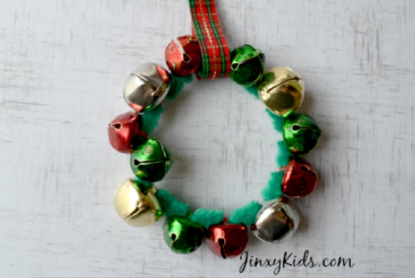 how to make beaded bell christmas ornaments