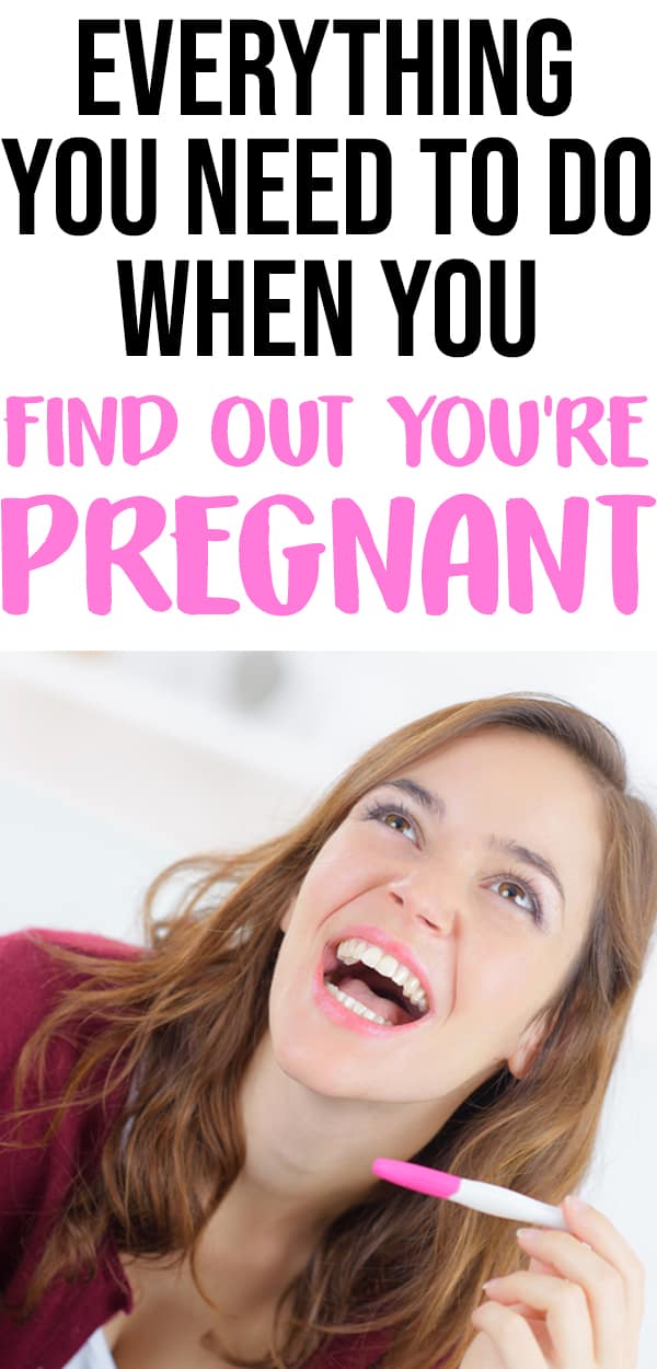 First trimester to do list - what to do when you find out you are pregnant! Early pregnancy checklist for new moms. tips for morning sickness and important things to think about in the first trimester of pregnancy.