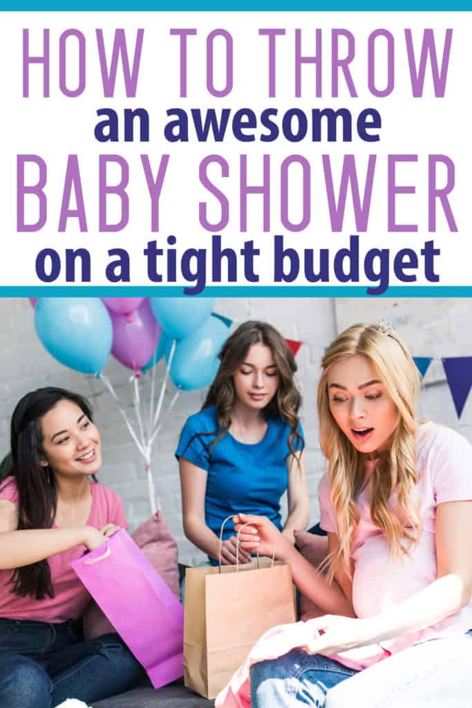 planning a baby shower on a low budget