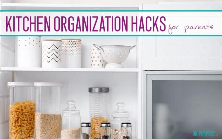 15 Easy and Unique Kitchen Organization Ideas - Mommy on Purpose