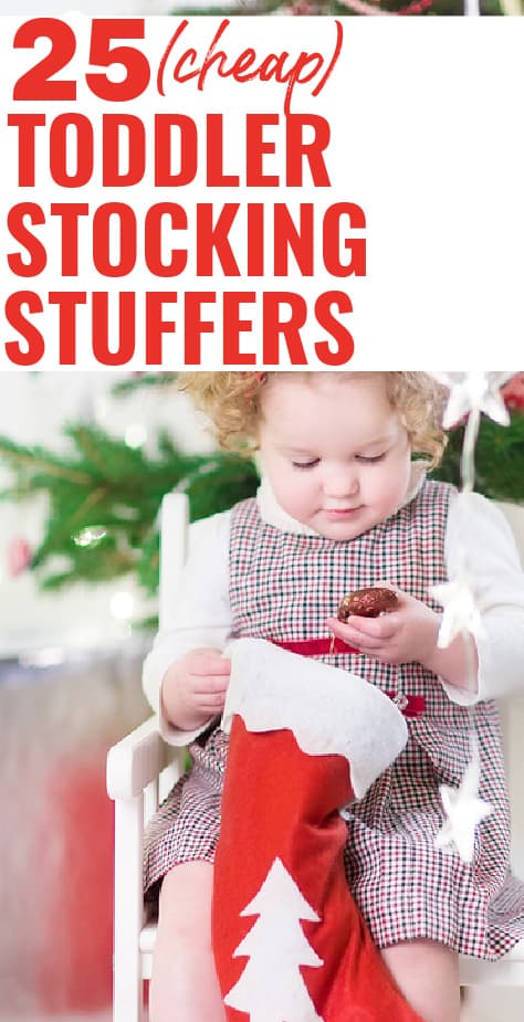 cheap toddler stocking stuffer ideas