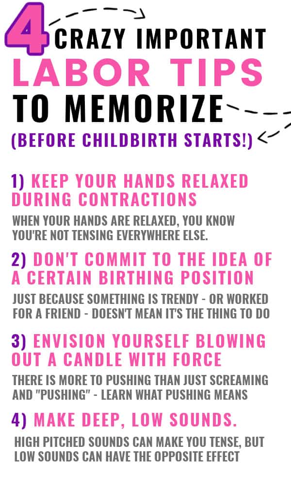 4 IMPORTANT LABOR AND DELIVERY TIPS FOR NEW MOMS