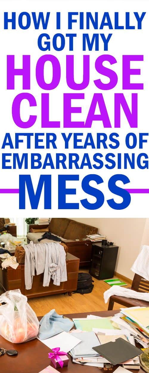 cleaning up an overwhelming mess