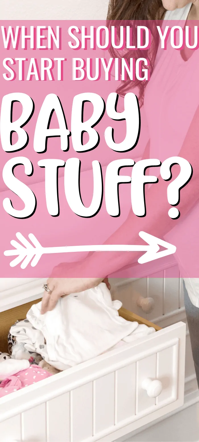 When to Start Buying Baby Stuff, Baby Clothes