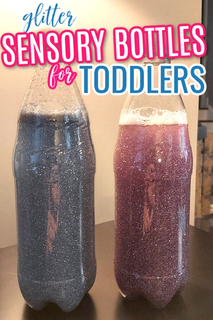 Glitter Sensory Bottle - Twin Mom Refreshed