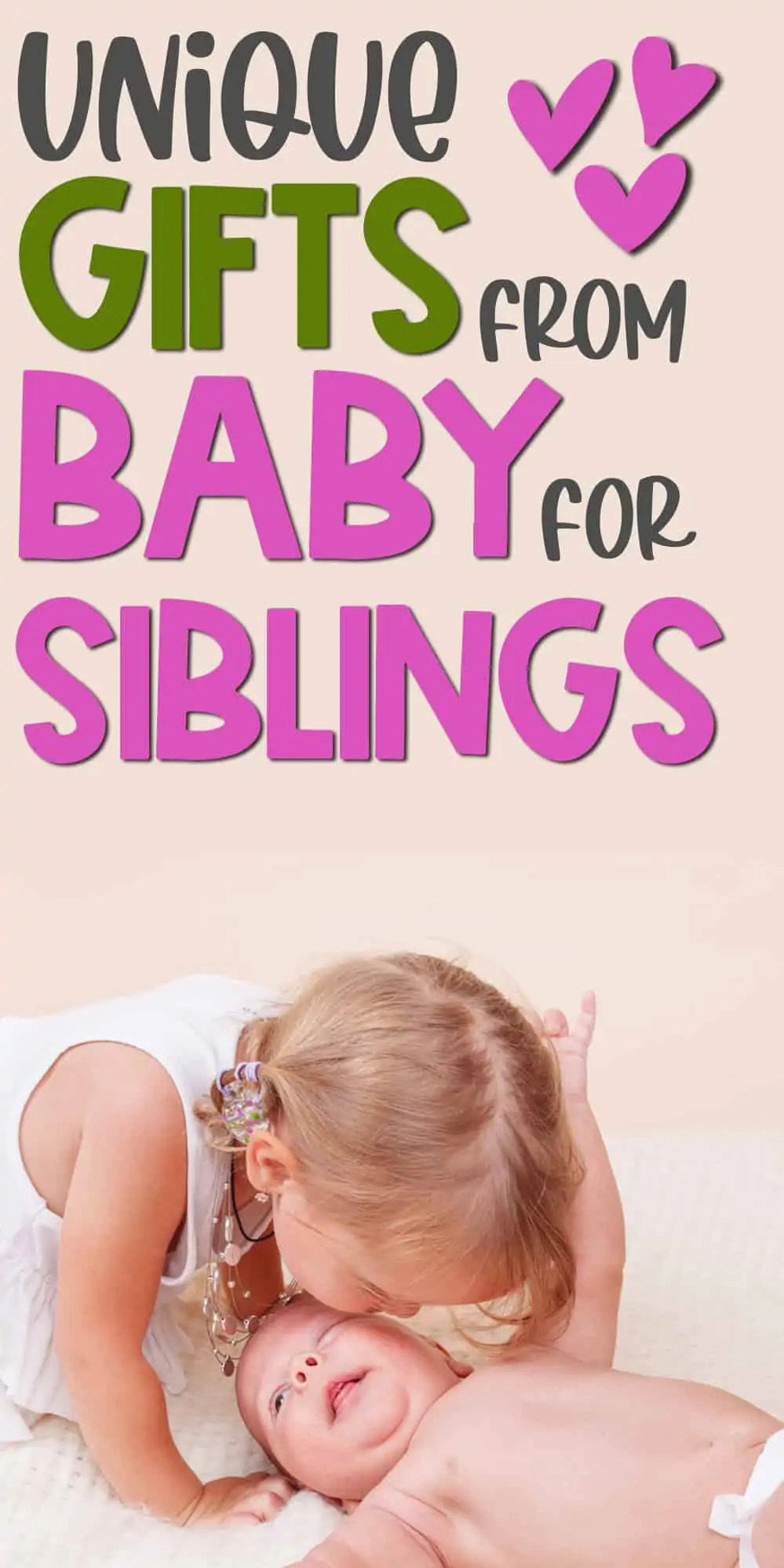 Sibling gifts online from new baby