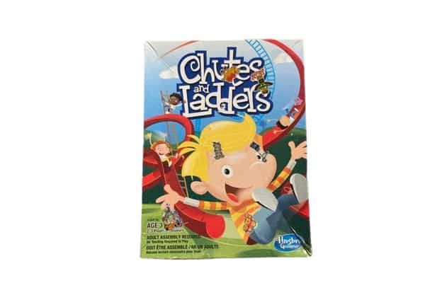 kids board games ages 3 to 5, snakes and ladders game in box