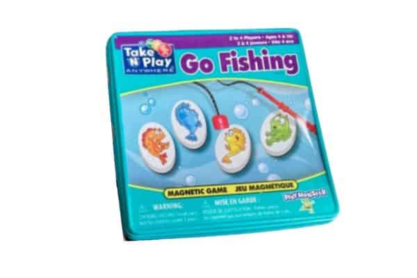 kids board games ages 3 and 4 - magnetic fishing game in box