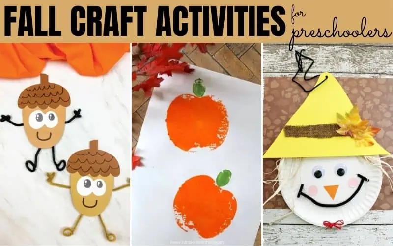 50 Fun Fall Craft Activities For Preschoolers Mommy On Purpose