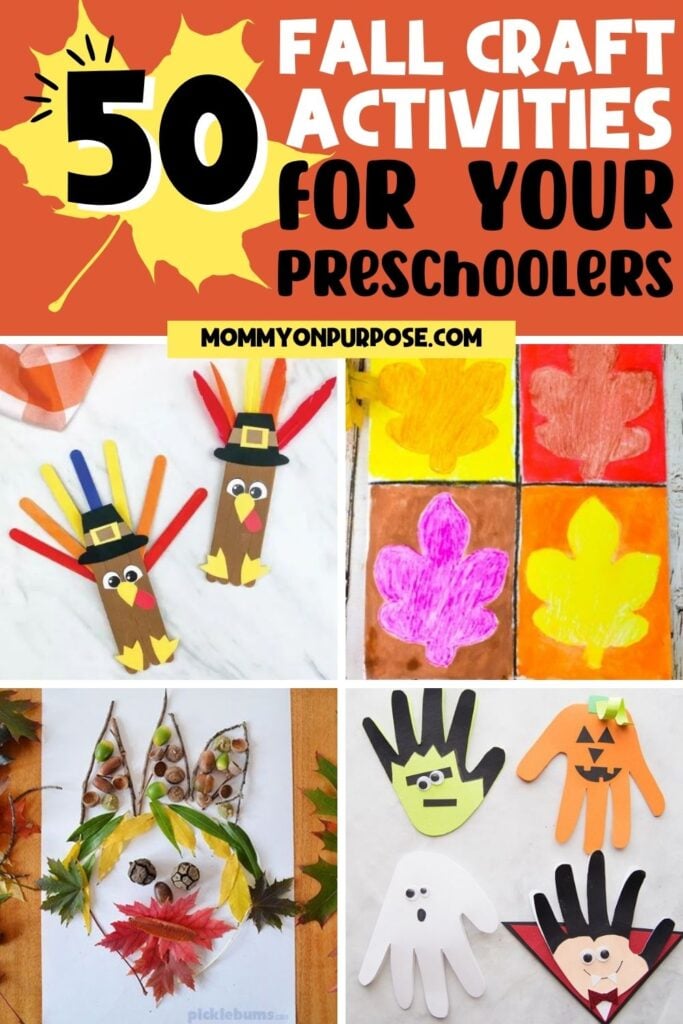 50 Easy Fall Crafts for Kids - Autumn Craft Ideas for Kids 2023