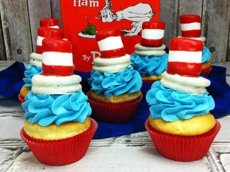 dr seuss baby shower cupcake toppers