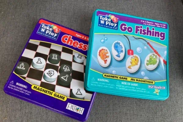 Magnetic Go Fishing Travel Game