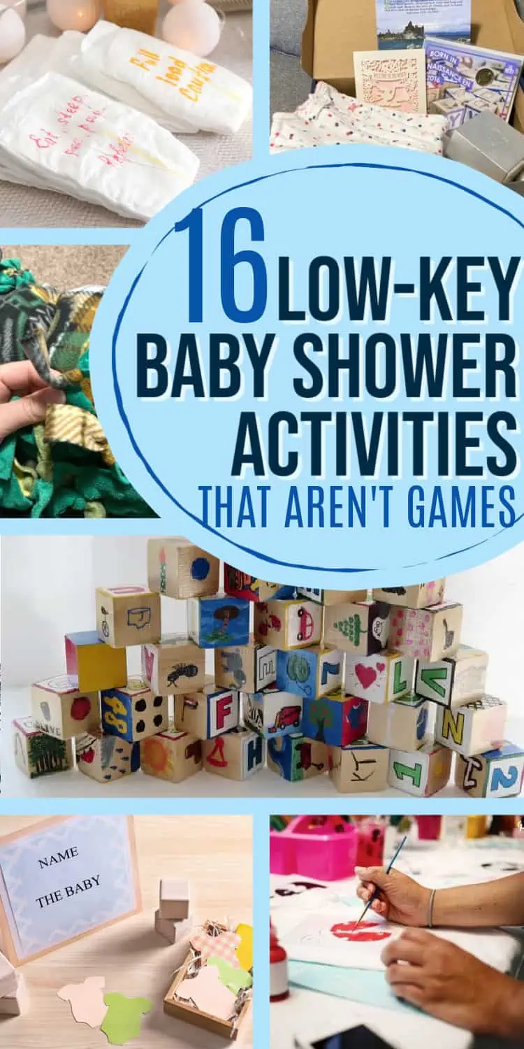 16 Most Fun Baby Shower Activities Ideas That Aren t Games 