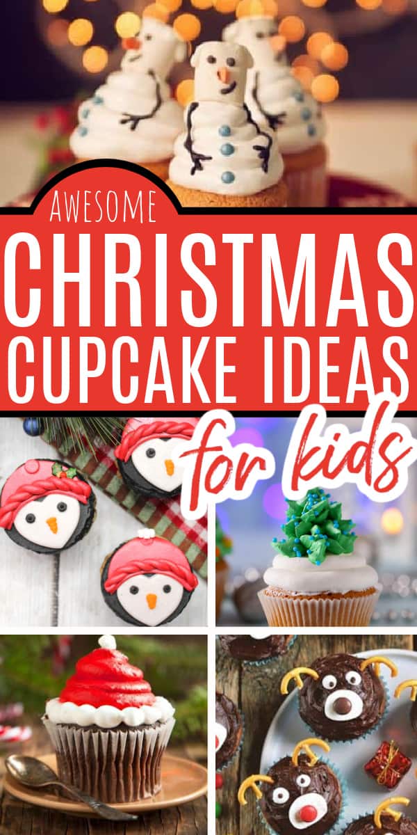 christmas cupcake ideas pin