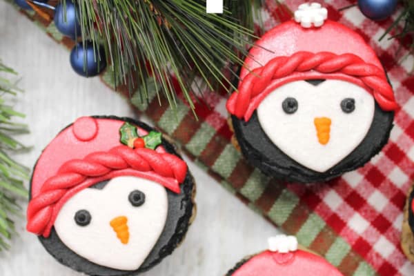 penguin cupcake for kids