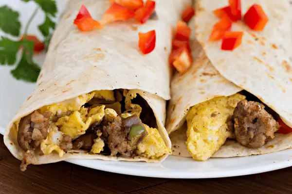 freezer meals for postpartum after baby breakfast burrito