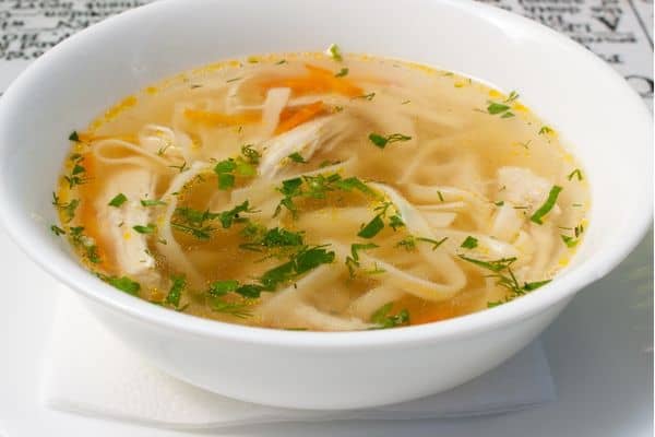 freezer meals for after childbirth chicken noodle soup