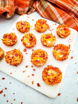 loaded tator tot cups 