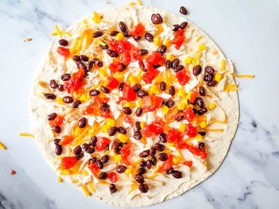 southwest chicken pinwheels