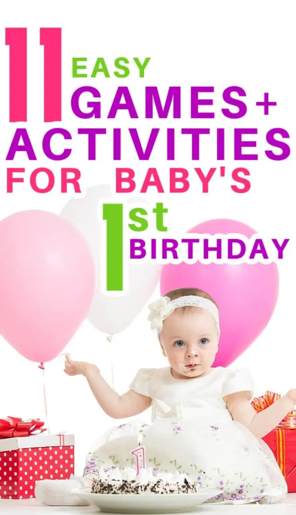 The Best Activities and Party Games for Baby's First Birthday