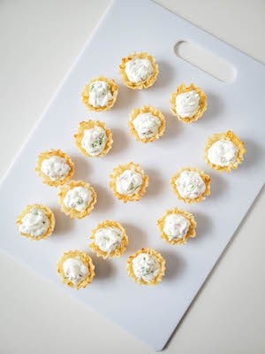 BLT Phyllo Party Bites