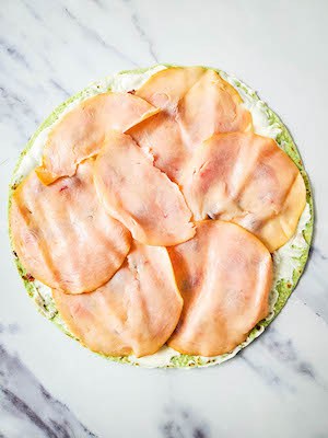 Cranberry Turkey Pinwheels