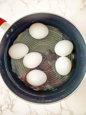 Ham and Cheese Deviled Eggs