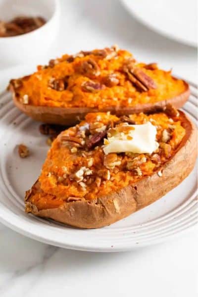 Twice Baked Sweet Potatoes the perfect christmas side dish