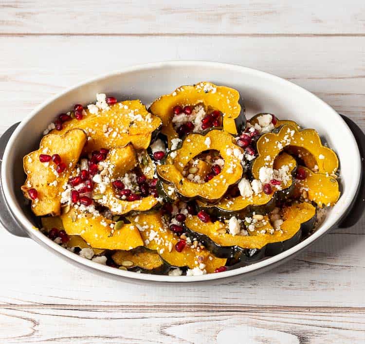 Roasted Acorn Squash - Easy Healthy Side Dish