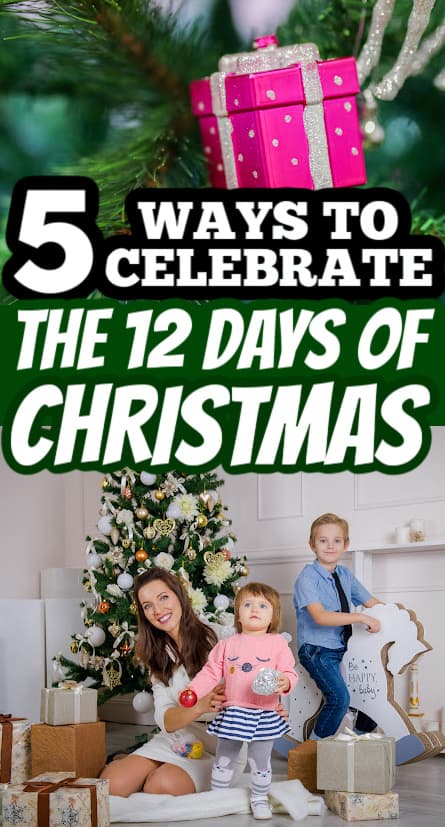 the 12 days of christmas ideas