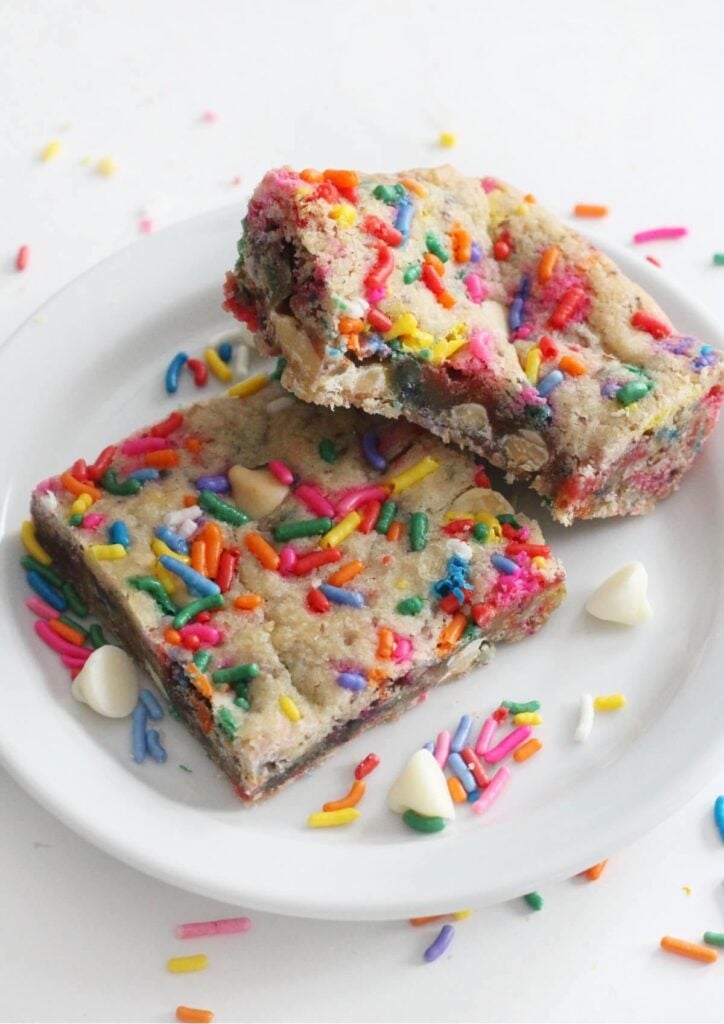 Gluten-Free Funfetti Blondies